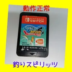 【動作正常】釣りスピリッツ Nintendo Switchバージョン　ソフト