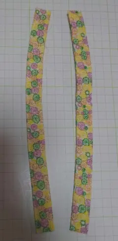 ミナペルホネン　スカイフル　skyful ハギレ　持ち手部分（バッグ）二本