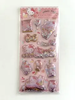 ハローキティ　キラキラカプセルシール