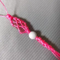 ス387Ｔ　あなた恋しや恨めし屋　／ハンドメイド・ストラップ