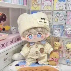 クッキー 帽子&服 2点セット 着せ替え 20cm