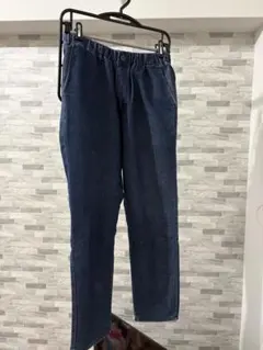 無印良品 デニムパンツ ウエストゴム 紺色のサムネイル