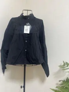 ヤマダヤ　スコットクラブ　刺繍ブラウス ブラック 長袖 未使用タグ付き