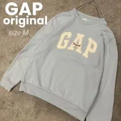 古着✨GAP original センターロゴ　スウェットトレーナー　size M