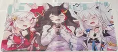 グ*］様 ホロライブ 百鬼あやめ 大神ミオ 白上フブキ プレイマット デスクマッ