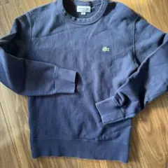 LACOSTE ネイビー トレーナー xsサイズ