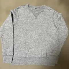 UNIQLOグレー スウェットトレーナー