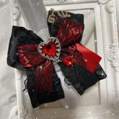 キンブレリボン ❤︎ 黒 × 赤 ❤︎