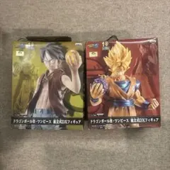 ドラゴンボール・ワンピース DXフィギュアセット