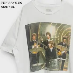 ザ・ビートルズ オフィシャル ライブ フォト 半袖 Tシャツ バンド ホワイトのサムネイル