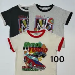リトルウィークエンド　Tシャツ　3枚セット　100㎝のサムネイル