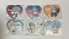 〈最終価格〉すとぷり　ころん　ハート形缶バッジ　6個セット