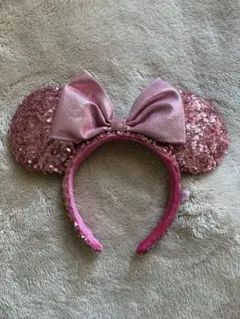 ディズニー カチューシャ ピンク ミニー