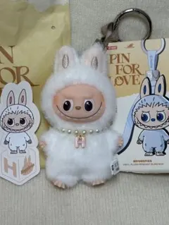 「H」POPMART PIN FOR LOVE ミニラブブ イニシャルラブブ