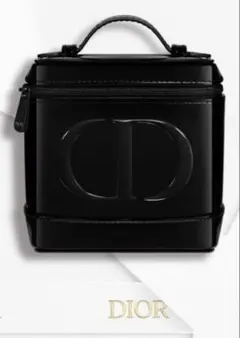 DIOR ディオール ノベルティ バニティ ポーチ ボックス ブラック エナメル