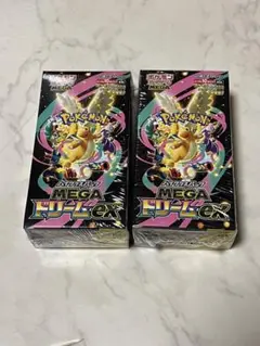 ポケモンカードゲーム　MEGAドリームex 2BOX シュリンク付き