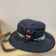 CHUMS アウトドアハット ネイビー フリーサイズ ハット 帽子