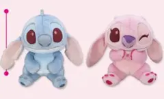 【2個セット】ディズニースティッチ　チェリーブロッサム　BIGぬいぐるみ