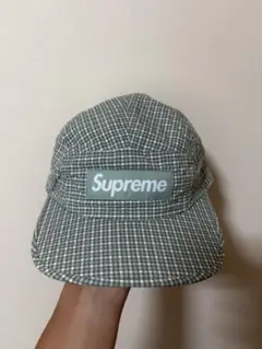 Supreme Tartan Plaid Camp Cap ブラウン 2004年 Supreme Tartan Plaid Camp Cap ブラウン 2004年 - メルカリ