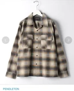 PENDLETON（ペンドルトン）オープンカラーチェックシャツ