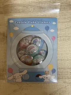 正規品　シナモロールカプセルフレークステッカーズ 　サンリオ