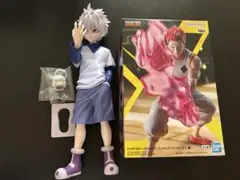 HUNTERXHUNTER フィギュア　キルア　ヒソカ　めじるしアクセサリー
