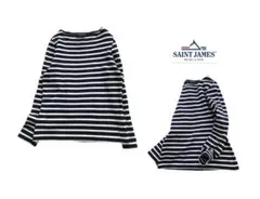 セントジェームス　美品　ボーダー　フランス製　ウェッソン　バスクシャツ