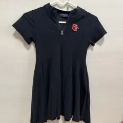 COMME CA FILLE ブラックワンピース 120