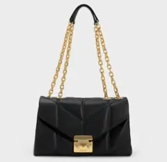 CHARLES&KEITH ユードラトラペーズバッグ