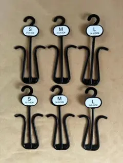 シューズハンガー 6個セット S M Lサイズ