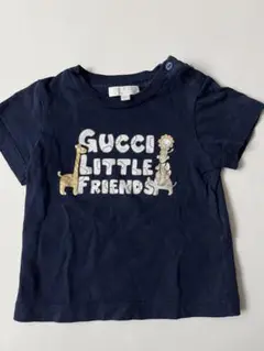 最終値下げ！GUCCI ネイビー Tシャツ 6M