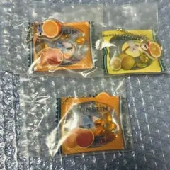 パペットスンスン　シャカシャカキャンディチャーム　オレンジ　レモン