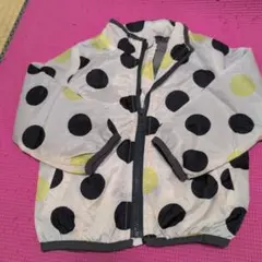 水玉模様 ナイロンアウター 95cm未満 ウィンドブレーカー