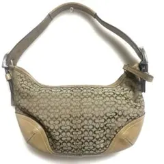 コーチ　ワンショルダーバック　ホーボー　保存袋付き　シグネチャー　Y2K