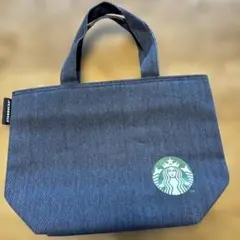 スターバックス ランチバッグ デニム　保冷保温
