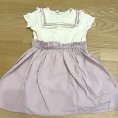 Noeil aime BeBe セーラーカラー 半袖 ワンピースのサムネイル
