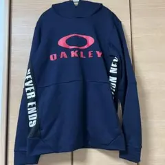 OAKLEY オークリー プルオーバーパーカー薄手 ネイビーXLサイズ