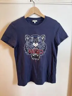 ケンゾー★Tシャツ S ネイビー タイガー
