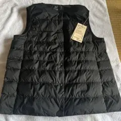 無印　軽量ダウン　黒L 旧モデル新品【匿名配送】