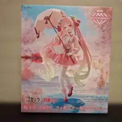 初音ミク 桜ミク　AMP＋　フィギュア～桜ドレスVer.～