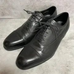 【レノマ】（25.5）ビジネスシューズ ストレートチップ ブラックのサムネイル