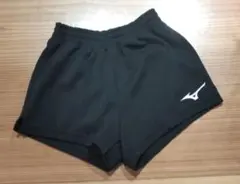 MIZUNO　ミズノ　ハーフパンツ　バレーパンツ　ブラック　 黒　レディースMのサムネイル
