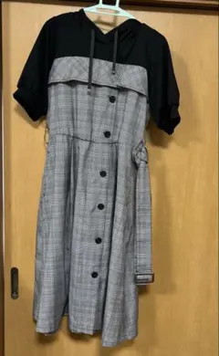 axes famme ベルト付きワンピース　M