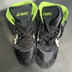 asics ボクシングシューズ ブラック×ライムグリーンのサムネイル