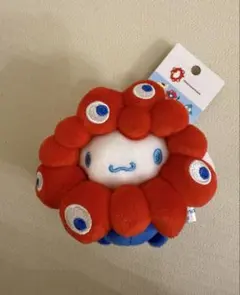 サンリオ ミャクミャク なりきりぬいぐるみ BC シナモン カラビナ。