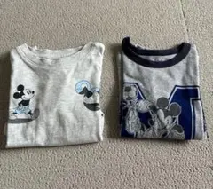 5枚セット　ミッキーやラルフUNIQLOカウズキャラクター　100cm