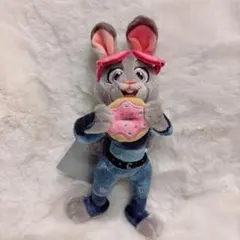 ぬいぐるみキーホルダー キーチェーン ズートピア　10周年　ジュディ　ストア