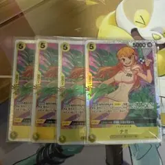 ワンピカード　ナミ　OP08-106 SR 4枚セット