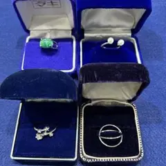 ヴィンテージデザインアクセサリーリング指輪まとめ売りセット遺品整理