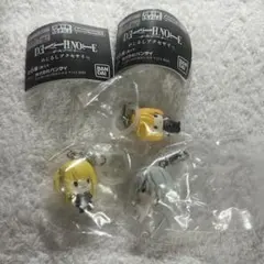 デスノート　DEATHNOTE メロ　ニア　弥海砂　めじるしアクセサリー　ガチャ